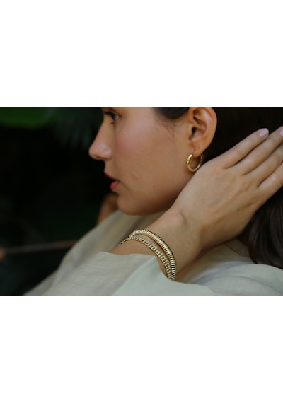 Reis Kuyumculuk T1671 Mon Cher Bangle Altın Bilezik