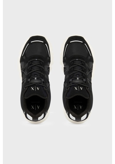 Armani Exchange Logolu Sneaker Ayakkabı Erkek Ayakkabı Xm003608 Af29104 Mc513 Siyah