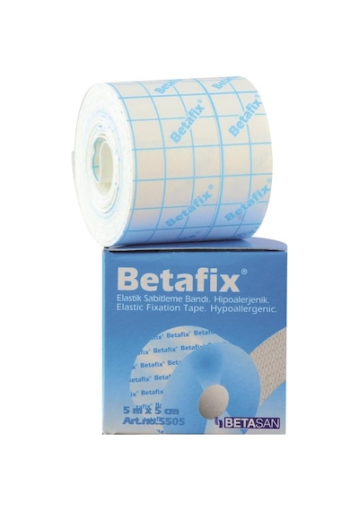Betafix Fix Flaster Esnek Sabitleme Bandı 5 M X 5 Cm 1 Kutu