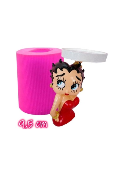 Betty Sunumluk Kız Silikon Kalıp S663