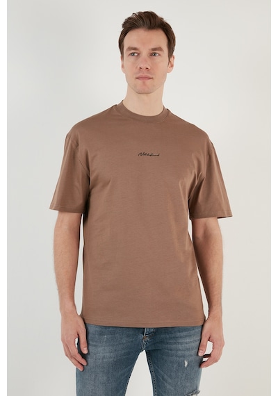 Buratti Pamuklu Relaxed Fit Sıfır Yaka Erkek T Shirt 5902702 Toprak Buratti Pamuklu Relaxed Fit Sıfır Yaka Erkek T Shirt 5902702 Toprak