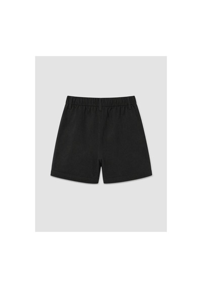 LC Waikiki Alıta Cıty Farkıyla Lcw Kids Siyah Gabardin Düz Kız Çocuk Şort Etek Siyah - 928166361 Siyah