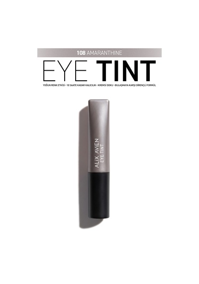 Uzun Süre Kalıcı Kremsi Likit Göz Farı - Eye Tint Creamy Sensation Eyeshadow 108 Amaranthine Silver