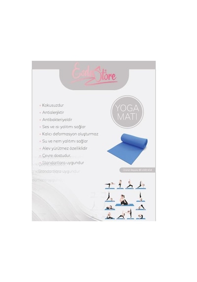 Pilates Yoga Matı Minderi 10 MM