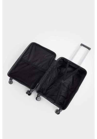 Defacto Unisex Sert Kapaklı Çekçekli Orta Boy Valiz H2441axnsgn1286 Yeşil-gn1286