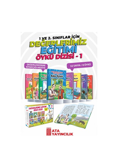 Ata Yayıncılık Değerlerimiz Öykü Dizisi-1 (1 Ve 2. Sınıflar)
