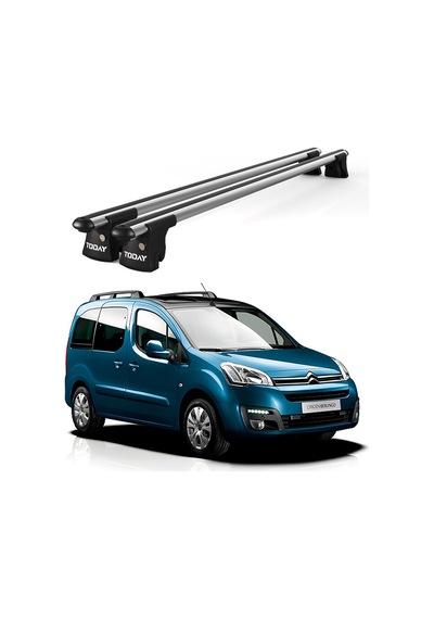 Trio-ı Citroen Berlingo 2008 Ve Sonrası Uyumlu Kilitli Ara Atkı 135cm Port Bagaj Tavan Barı