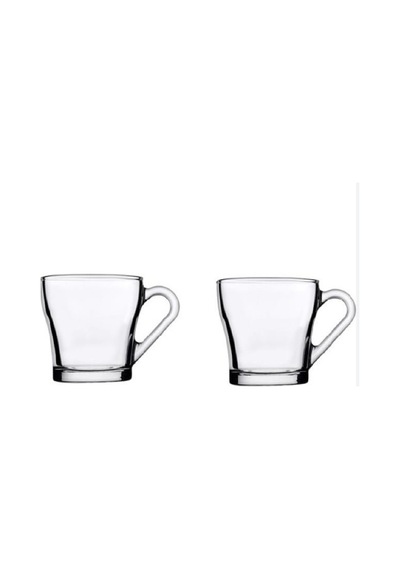 55233 Chroma Kulplu Çay Bardağı 2'li Şeffaf