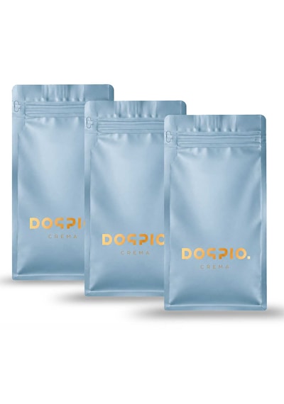 Doppio. Crema Kahve 3'lü Paket I Öğütülmüş 3x250gr I Yumuşak İçim Öğütülmüş Kahve French Press