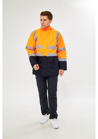 Parka Turuncu Lacivert