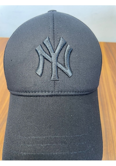 Hamze Ny Yankees New York Nakışlı Unisex Beyzbol Cap Şapka Siyah - Siyah