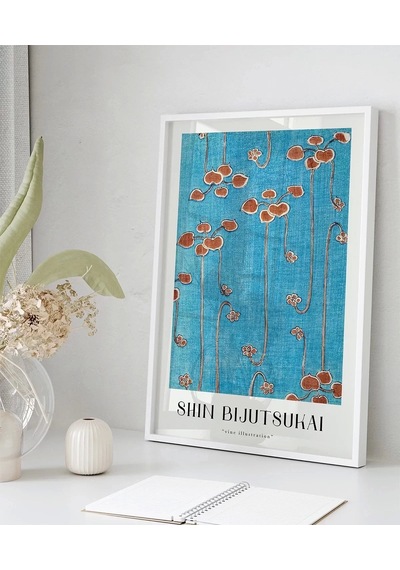 Çerçevesiz Poster Shin Bijutsukai Asma İllüstrasyonu
