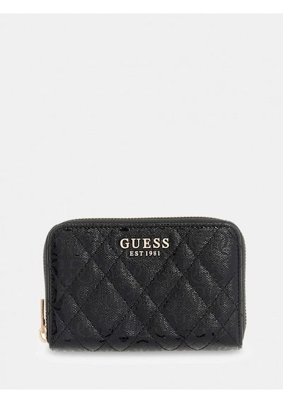 Guess Isemay Orta Boy Fermuarlı Kadın Cüzdan Swgg9628140-bla T/u