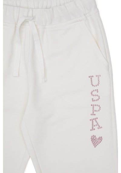 U.S. Polo Assn. Kız Çocuk Krem Jogger Eşofman Altı 50317895-VR256