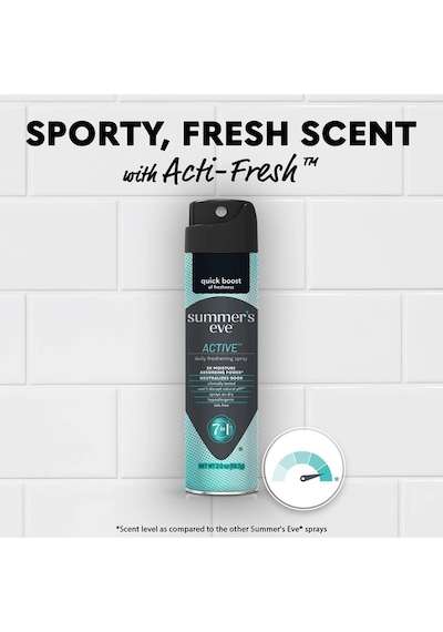 Summer's Eve Active Özel Bölge İntim Deodorant Sprey 56.7gr