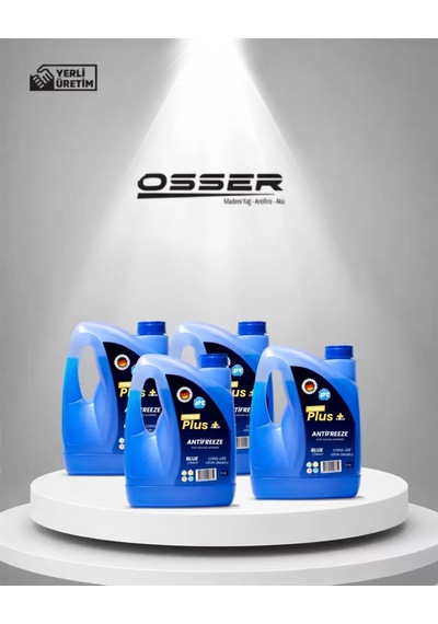 Osser Power Plus Antifriz 4 Adet 3 Lt Mavi -37 Derece