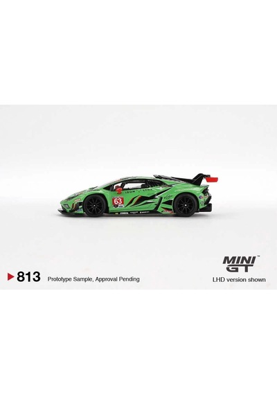 Mini Gt 1/64 Lamborghini Huracán Gt3 Evo2 Iron Lynx Imsa 2023 Daytona 24 Hrs Çok Renkli