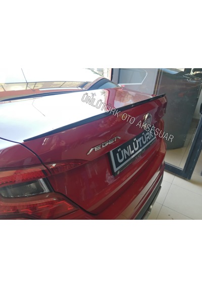 OtoÇizgi Fiat Egea Sedan Bagaj Üstü Spoiler Piano Black OtoÇizgi