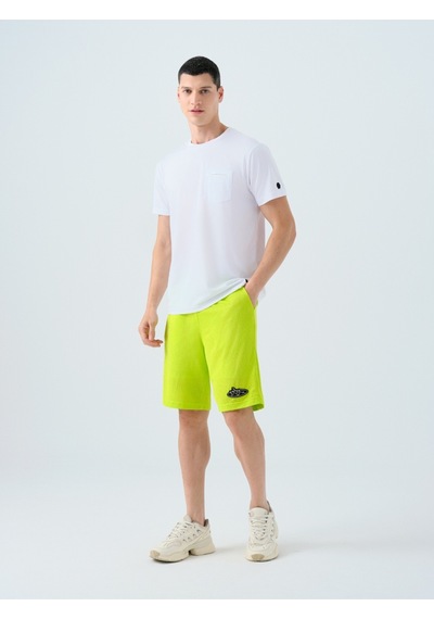Regular Fit Erkek Şort Citron