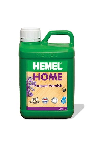 Hemel Home - Su Bazlı Parke Cilası - Vernik 2.5 LT MAT