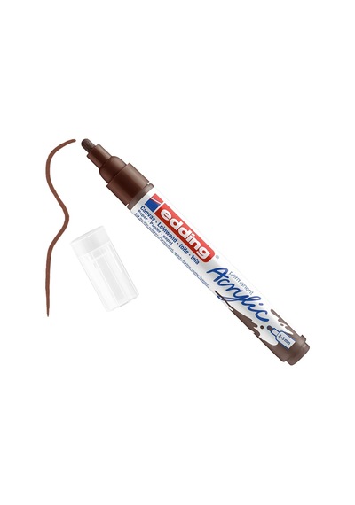 Edding 5100 Akrilik Marker Kalem 2-3 Mm 907 Çikolata Kahvesi