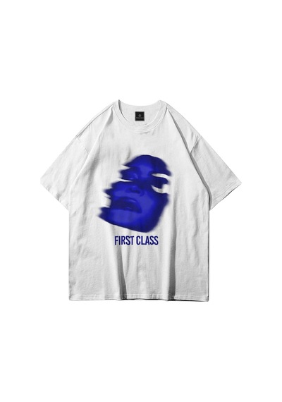 Tarzsokak Unisex First Class Beyaz Tshirt Beyaz