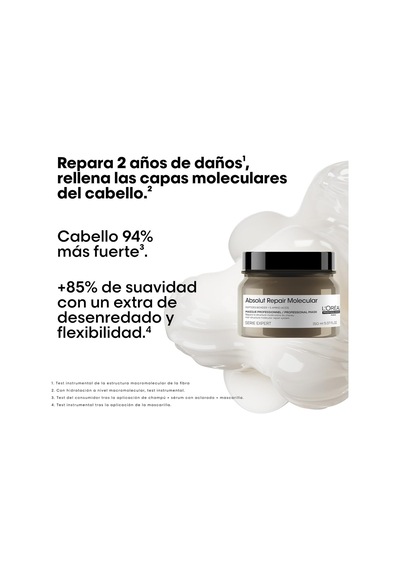 L'oréal Professionnel Paris Serie Expert Absolut Repair Molecular Yıpranmış Saçlar İçin Durulanmayan Maske 150 Mi