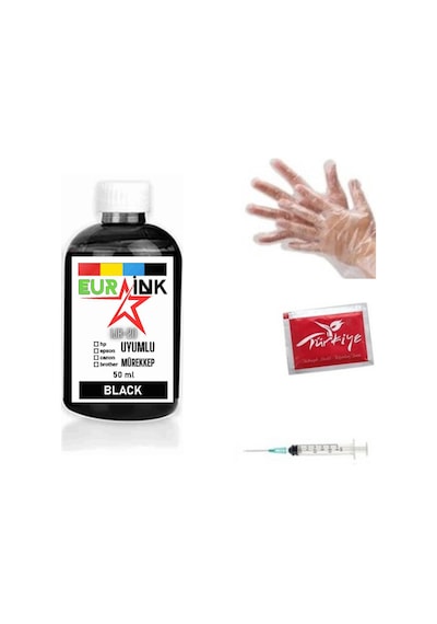 Brother Dcp-t720dw Yazıcı Uyumlu Mürekkep Black 50 Ml