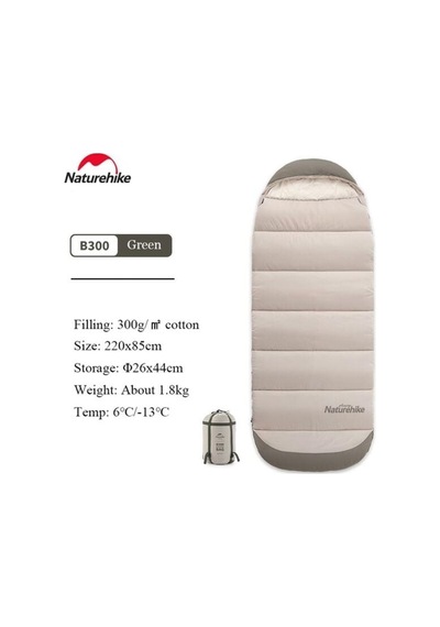 Naturehike B180 Uyku Tulumu -8 C Derece yeşil