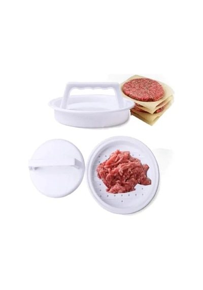Plastik Burger Presi, Köfte Kalıbı Ve Şekillendirici, Pratik Köfte Yapma Aparatı çok renkli