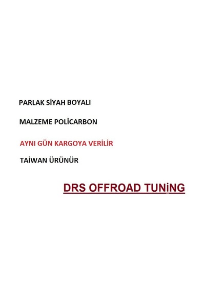 Hyundaı H1(2008-) Spoiler Bagaj Gt