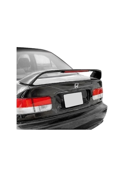 Autogp Honda Civic Si Bagaj Üstü Spoiler Pianoblack Boyalı 1996 / 2000