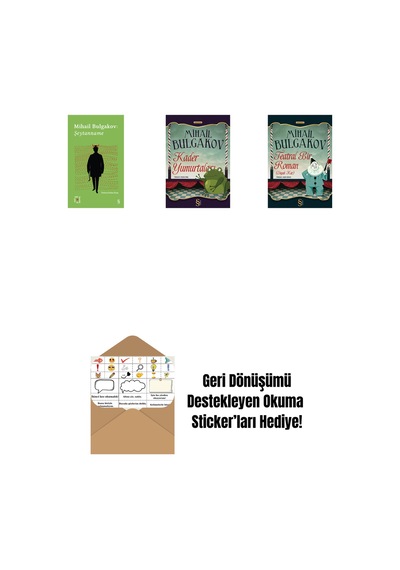 Everest Açıkhava 12 - Şeytanname + Kader Yumurtaları + Teatral Bir Roman + Okuma Sticker'ları