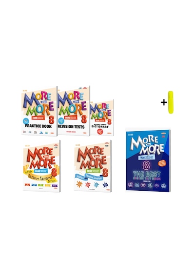 More & More 8.sınıf İngilizce Practice Test Kazanım Deneme Seti 4 Kitap