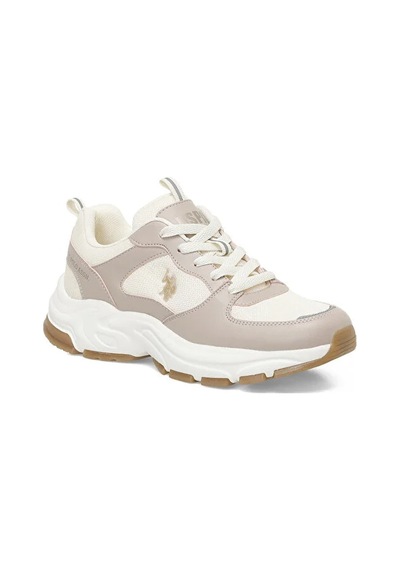 U.s. Polo Assn. Sorley 5fx Kadın Sneaker Pudra Pudra