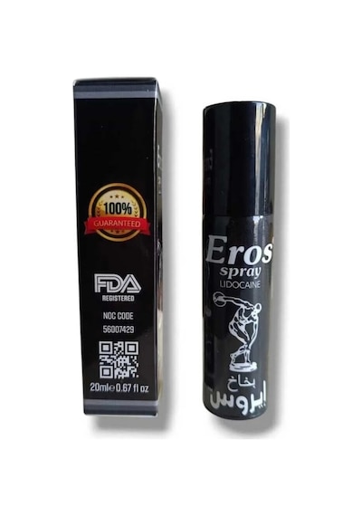 Çilek Aromalı Cinsel Masaj Yağı 100 Ml + Eros G.ctrci Sprey 20 Ml
