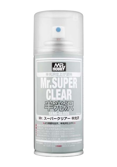 170 Ml. Yarı Mat Vernik Sprey Maket Boyası, Mr.hobby B516 Standart