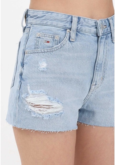 Tommy Hilfiger Hot Pant Bı6019 Kadın Şort Dw0dw200951ab Denim