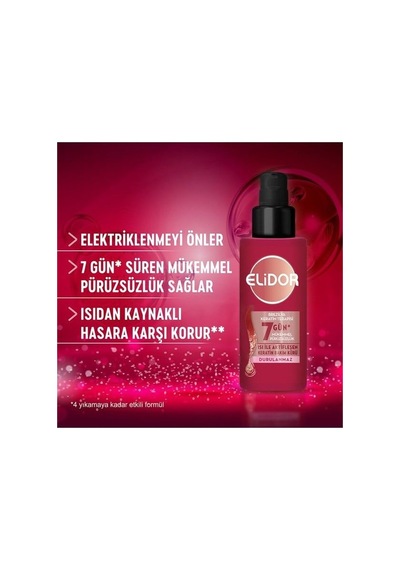 Elidor Durulanmayan Keratin Bakım Kürü 90ml