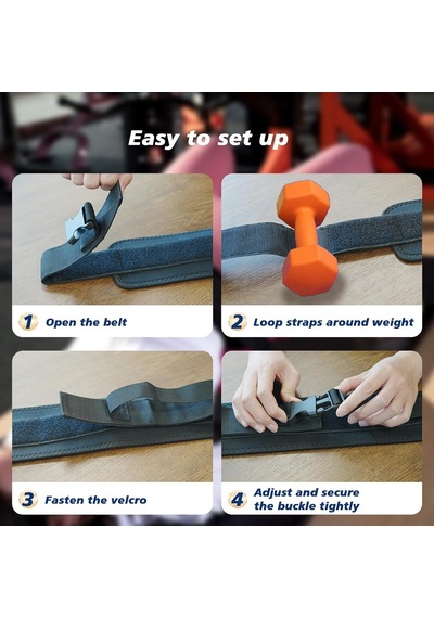 Halter, Kettlebell Ve Plakalar İçin Hepsi Bir Arada Kalça İtme Kemeri - Gelişmiş Kalça Koruması, Kaymaz Dolgu - S