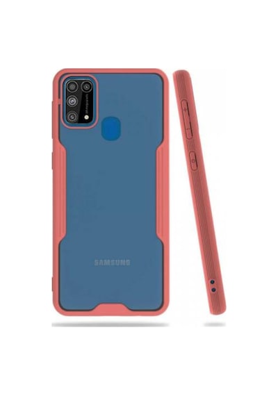 Galaxy M31 Kılıf Zore Parfe Kenarları Pastel Renk Silikon Kılıf