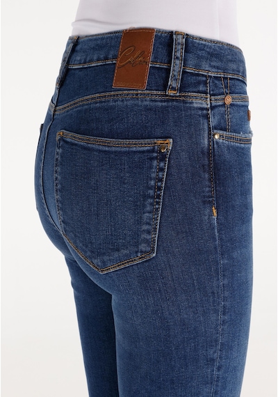 Colins Slim Fit Kadın İndigo Jean Pantolon Cl1067189 Q1.v1 Dn43072 Denim