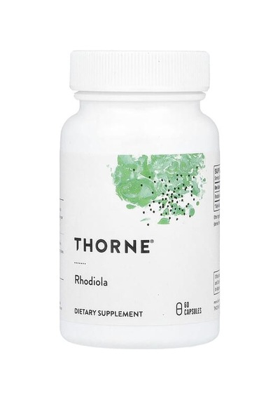 Thorne, Rhodiola, 60 Kapsül Kapsül Başına 100 Mg