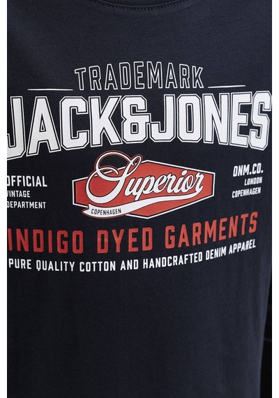 Jack & Jones Junior Jack&jones Junior Erkek Çocuk Tişört 12299579 Lacivert