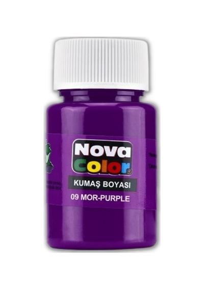 Kumaş Boyası Tişört Çanta Tekstil Boyası 30 Ml 1 Adet Nova Color Kumaş Boyası 1 Adet