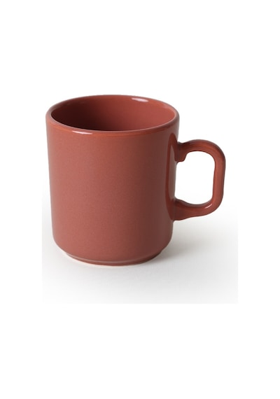 Keramika Kızıl Kahve Formart Kupa 8 Cm 6 Adet 607 Bordo