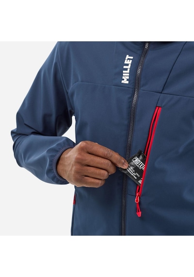 Millet Seneca Softshell Ceket Hd Erkek Mıv10538 N7317 Safir