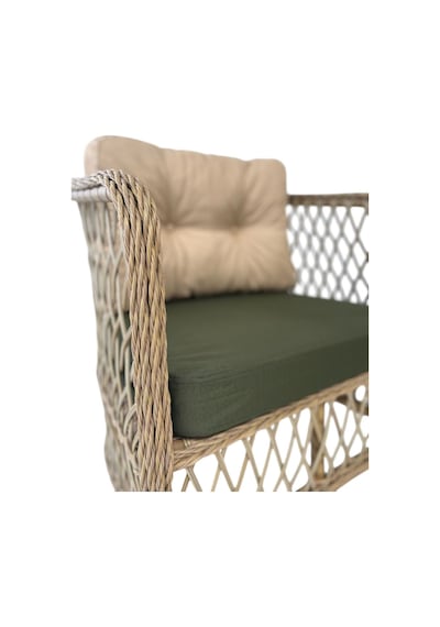 Tu Tienda Tire 2 1 1 Masa Bahçe Balkon Mobilyası,bambu-yeşil Yeşil-saman