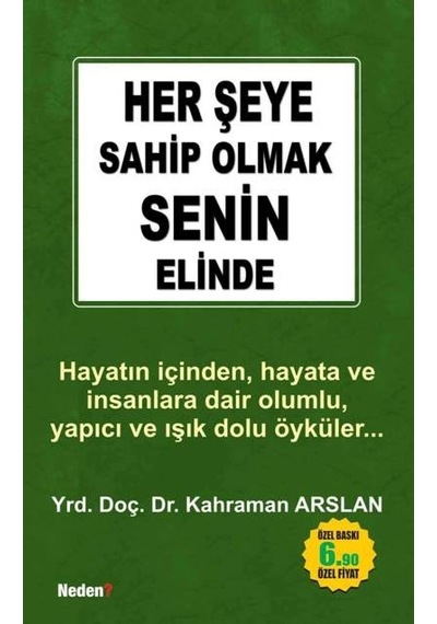 Her Şeye Sahip Olmak Senin Elinde (cep Boy)