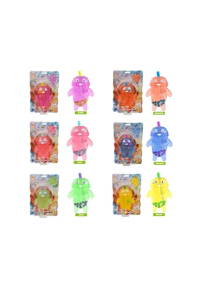12387 Sun-btf-figür Bubble Tea Crystal Boba Pals Serıes 14cm 6a Çok  Renkli